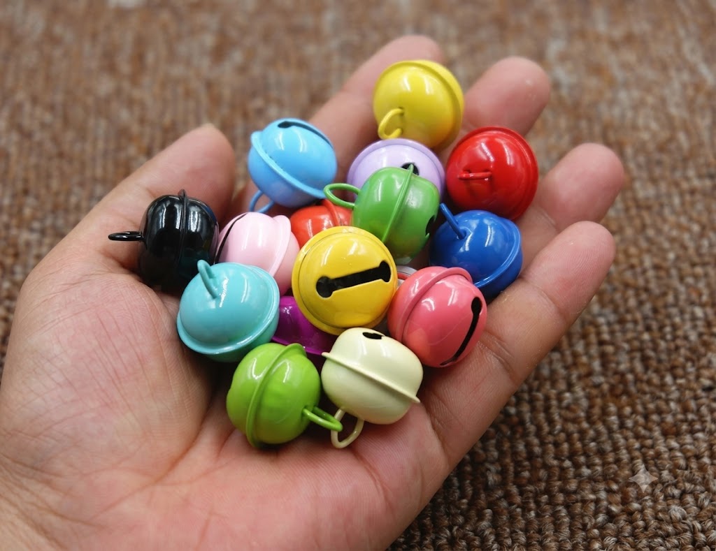 TUBI ปลอกคอกระดิ่ง ขนาด 22 มม. สีแคนดี้ สําหรับสัตว์เลี้ยง สุนัข