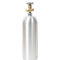 ถังคาร์บอนไดออกไซด์ (CO2) อลูมิเนียม ใช้ทำโซดา เกลียว CGA320 (4 L)