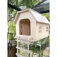 WC07 บ้านนก บ้านชูการ์ขนาดใหญ่ บ้านไม้สำหรับนก บ้านนก บ้านกระรอก