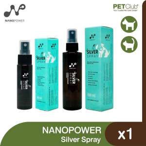 NANOPOWER Silver Spray - สเปรย์ทำความสะอาดอเนกประสงค์สำหรับสัตว์เลี้ยง 