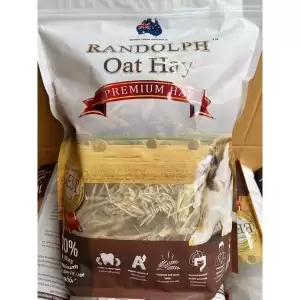 Randolph Oat Hay 500g หญ้าโอ๊ตพรีเมียมนำเข้าจากออสเตรเลีย สำหรับกระต่าย แกสบี้ ชินชิลล่า