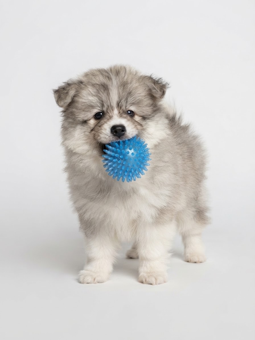 Pumpkin F1 Pomsky Puppy