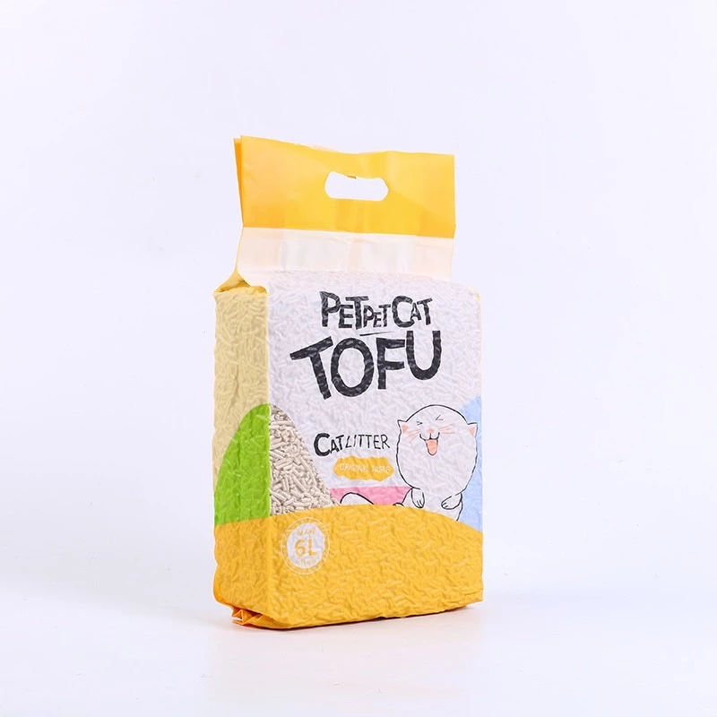 ทรายแมวเต้าหู้ 6 ลิตร/2kg ออร์แกนิค100% ผลิตจากกากถั่วเหลืองธรรมชาติ ภาพที่ 2