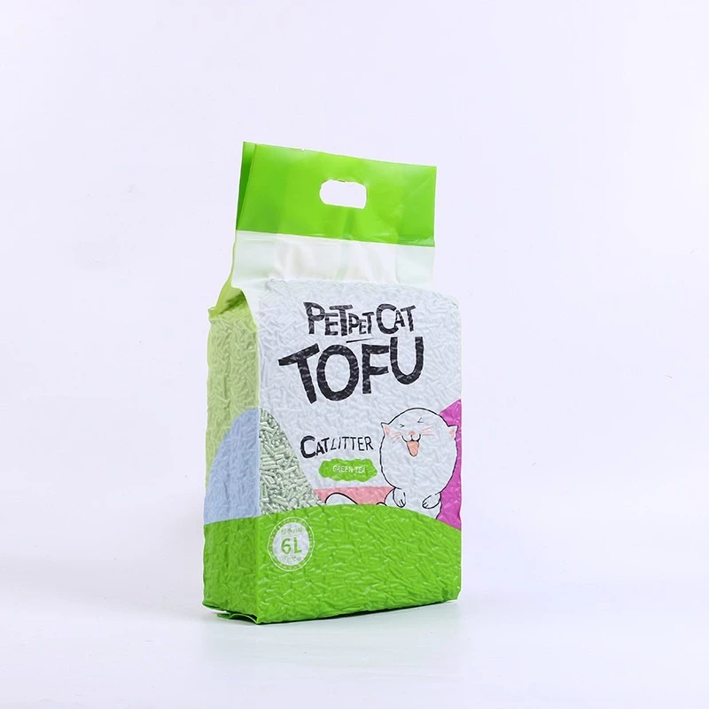 ทรายแมวเต้าหู้ 6 ลิตร/2kg ออร์แกนิค100% ผลิตจากกากถั่วเหลืองธรรมชาติ ภาพที่ 3