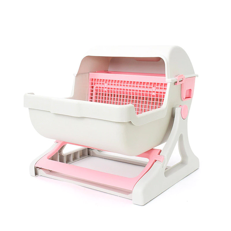 P&Pกระบะทรายแมวอัตโนมัติ Automatic Cat Toilet ใช้แอพได้ ดีไซน์ใหญ่ รองรับแมวหลายตัว ห้องน้ำแมวอัตโนมัติ ห้องน้ำแมวอัจฉริยะ ภาพที่ 4