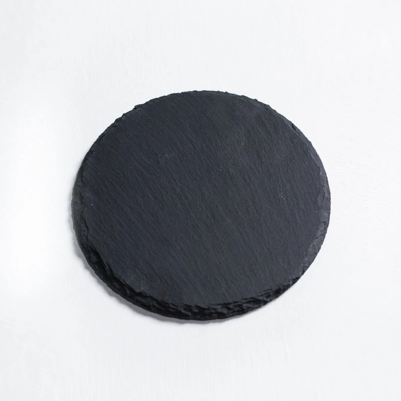 จานหิน [ขนาดเล็ก] Natural Stone Plate ถาดอาหารเต่าบก จานซูซิ จานสเต็ก แผ่นหินรองอาหาร ภาพที่ 3
