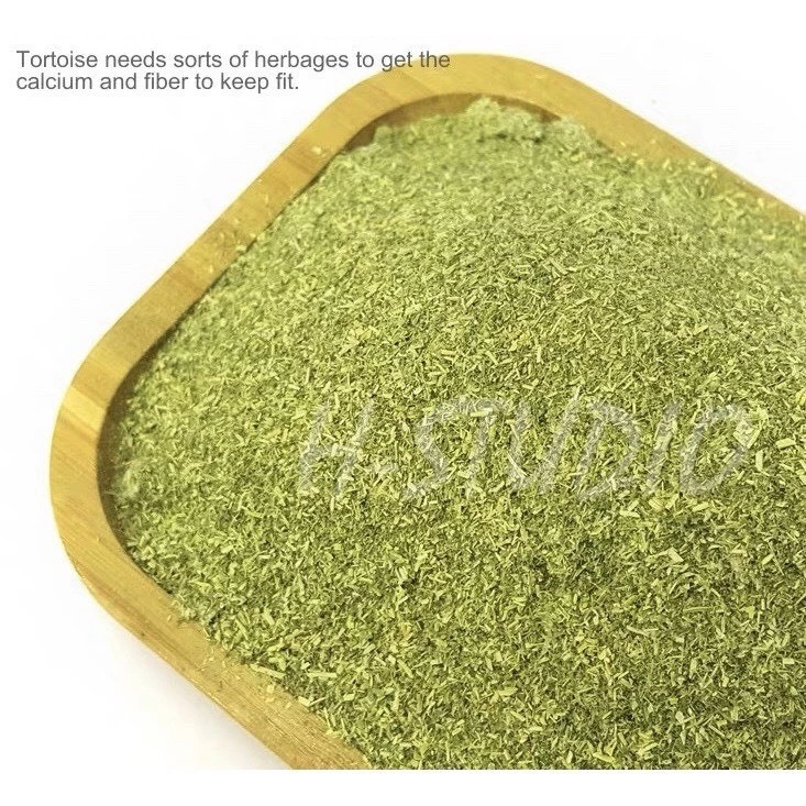 Grass Powder ผงหญ้ารวม​10 ชนิด​ สำหรับเต่าบก ช่วยย่อยอาหาร ลดการเกิดนิ่ว ใช้ผสมกับผัก และ อาหารเต่าบก ภาพที่ 5