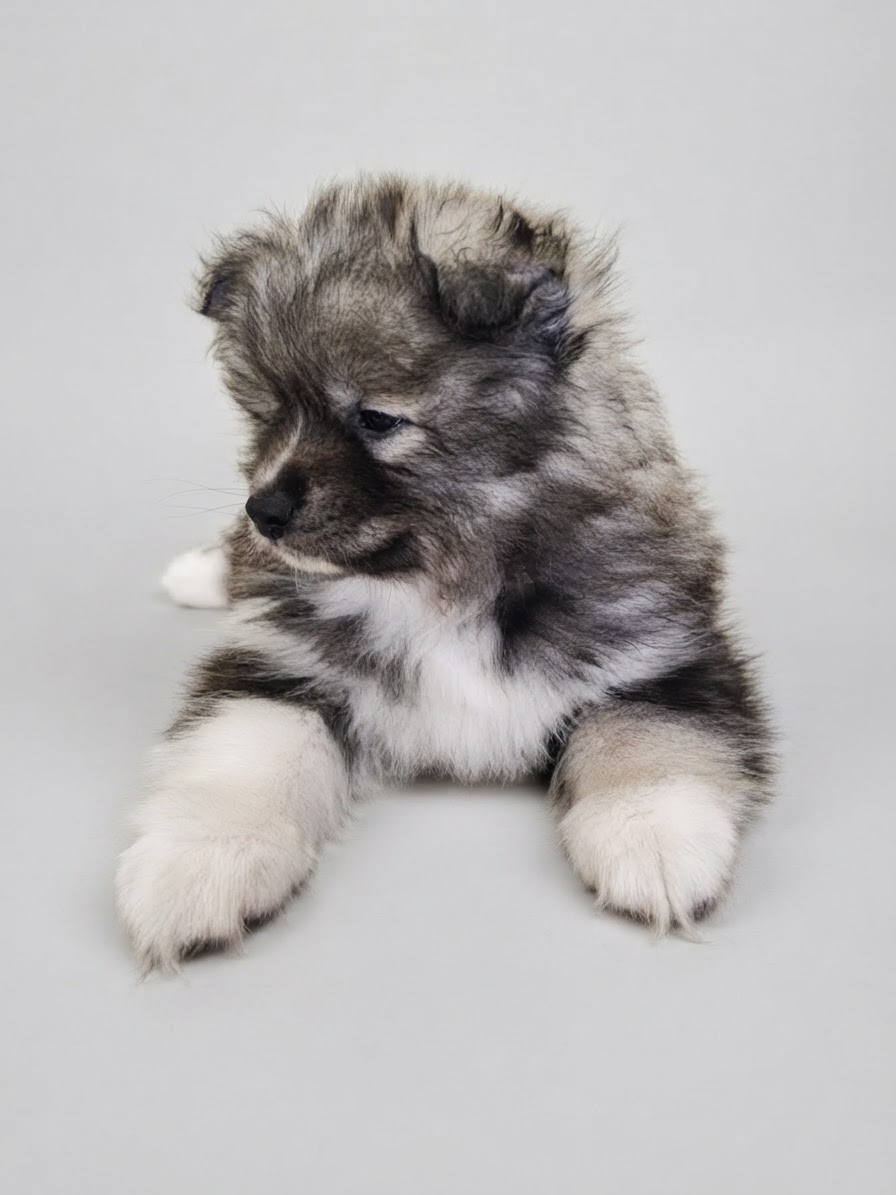 Bear F1 Pomsky Puppy ภาพที่ 2